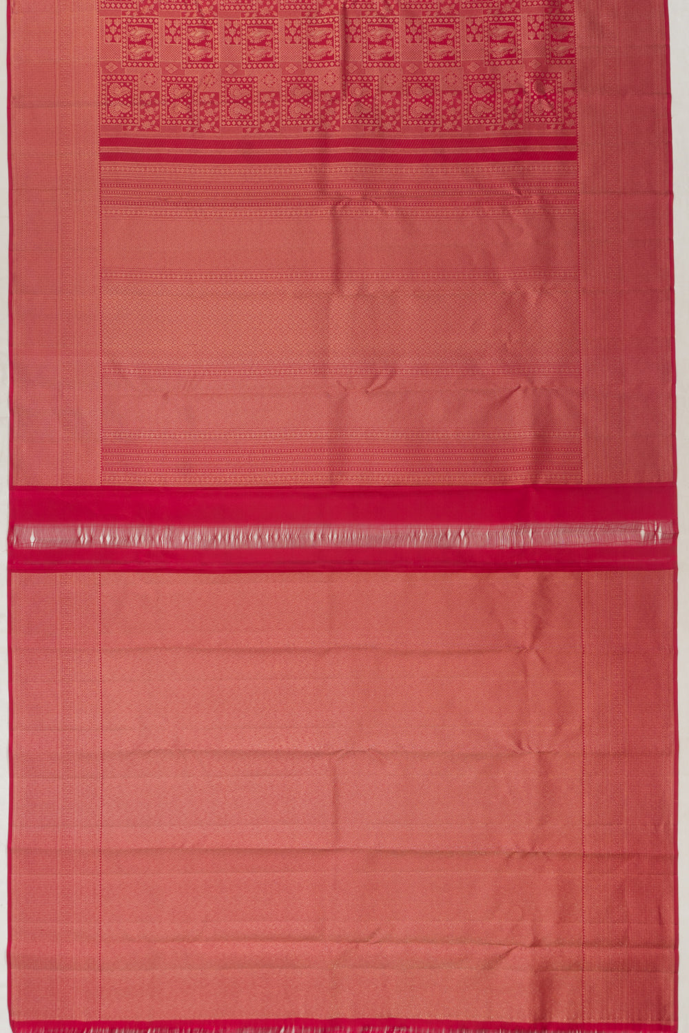Taranga Kanchi Silk Brocade Pink Saree