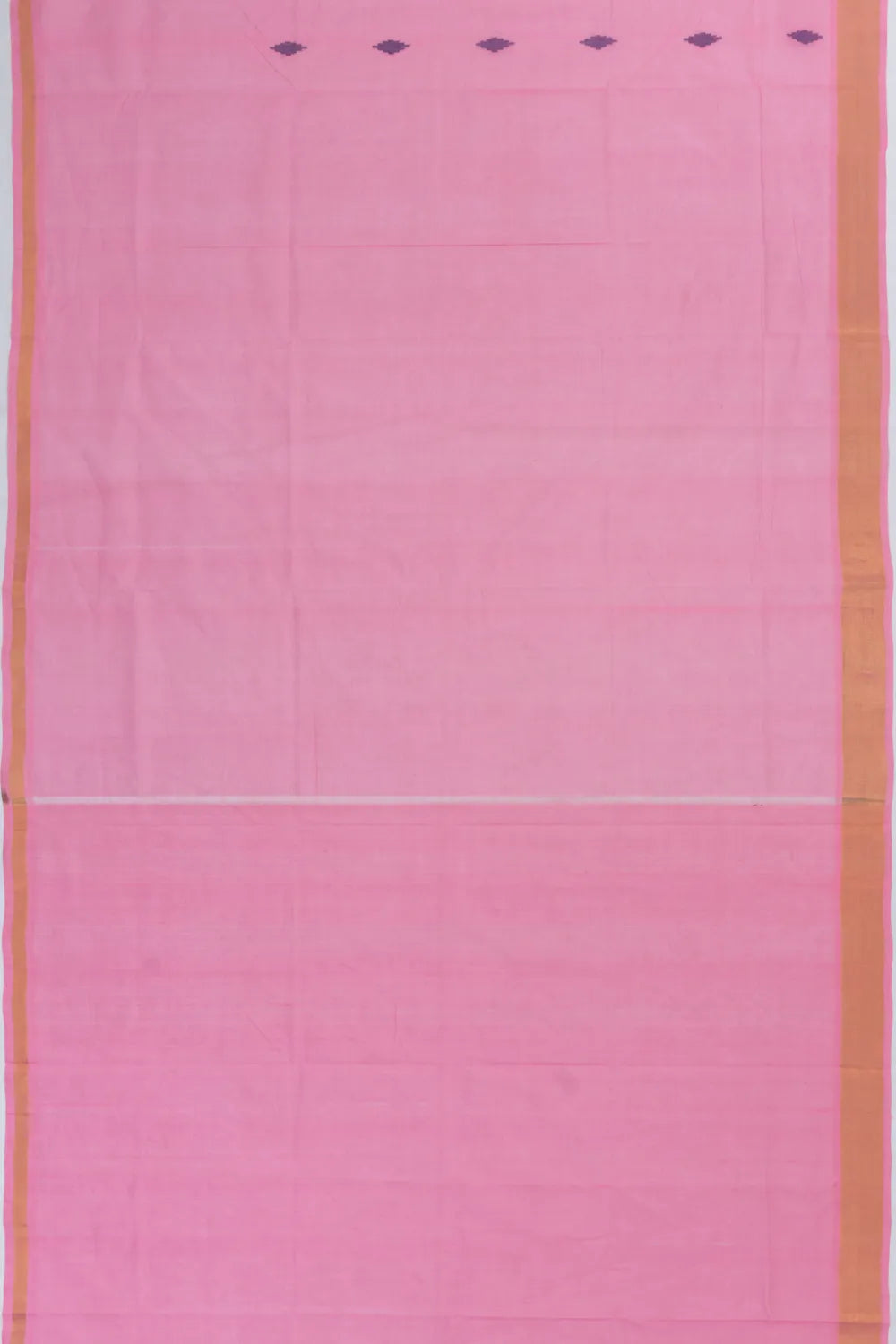 Uppada Handspun Cotton Butta Pink Saree
