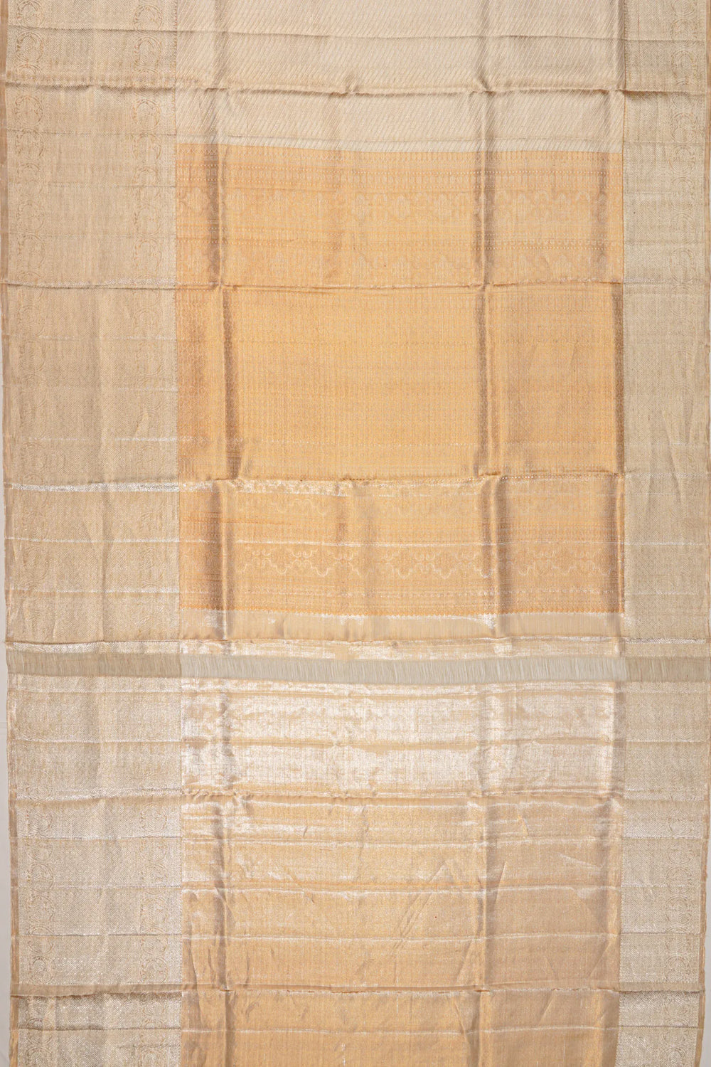 Kanchipuram Silk Tissue Gold Saree