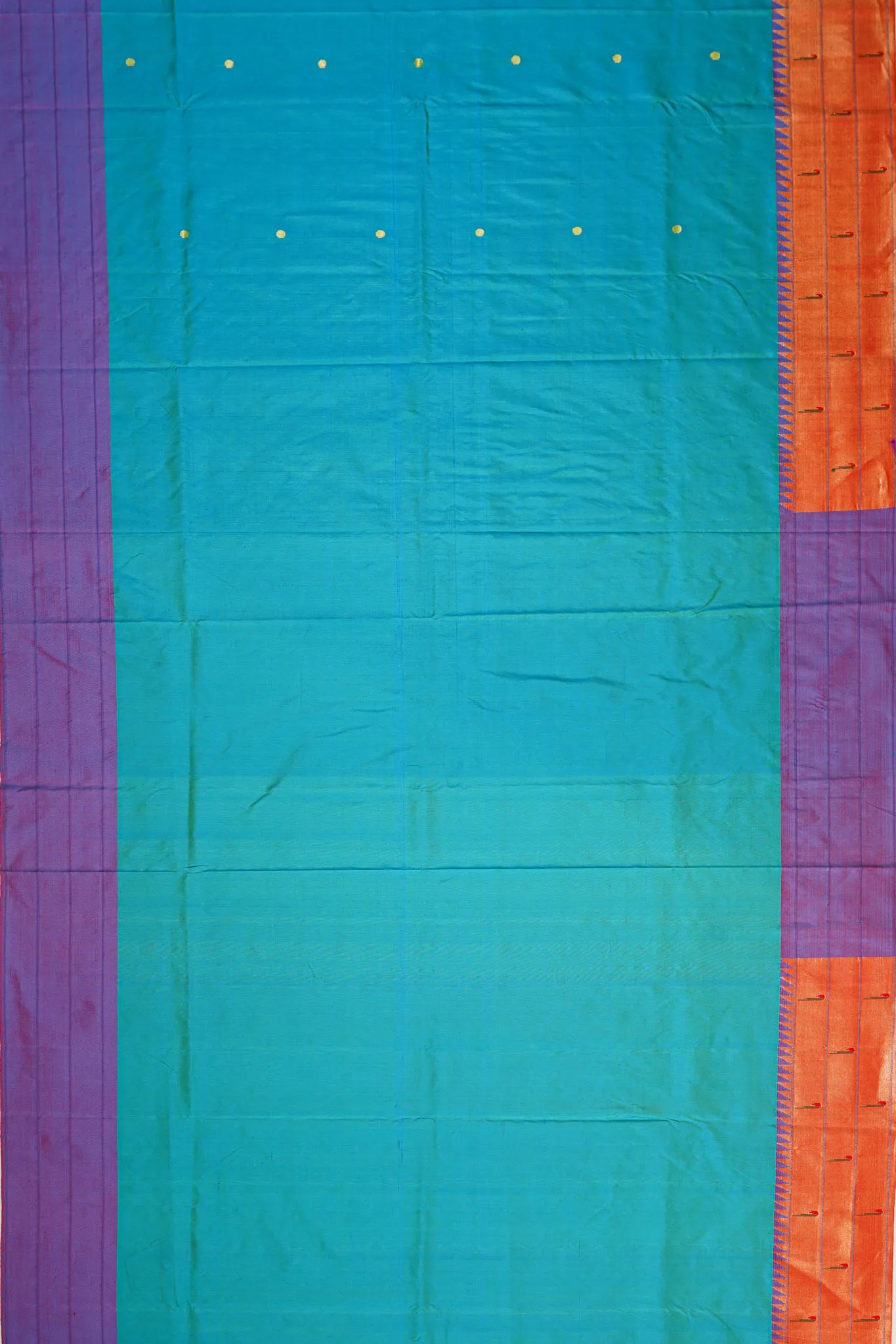 paithani-silk-butta-dual-tone-grean-and-blue-saree-with-triple-muniya-border-1215772065