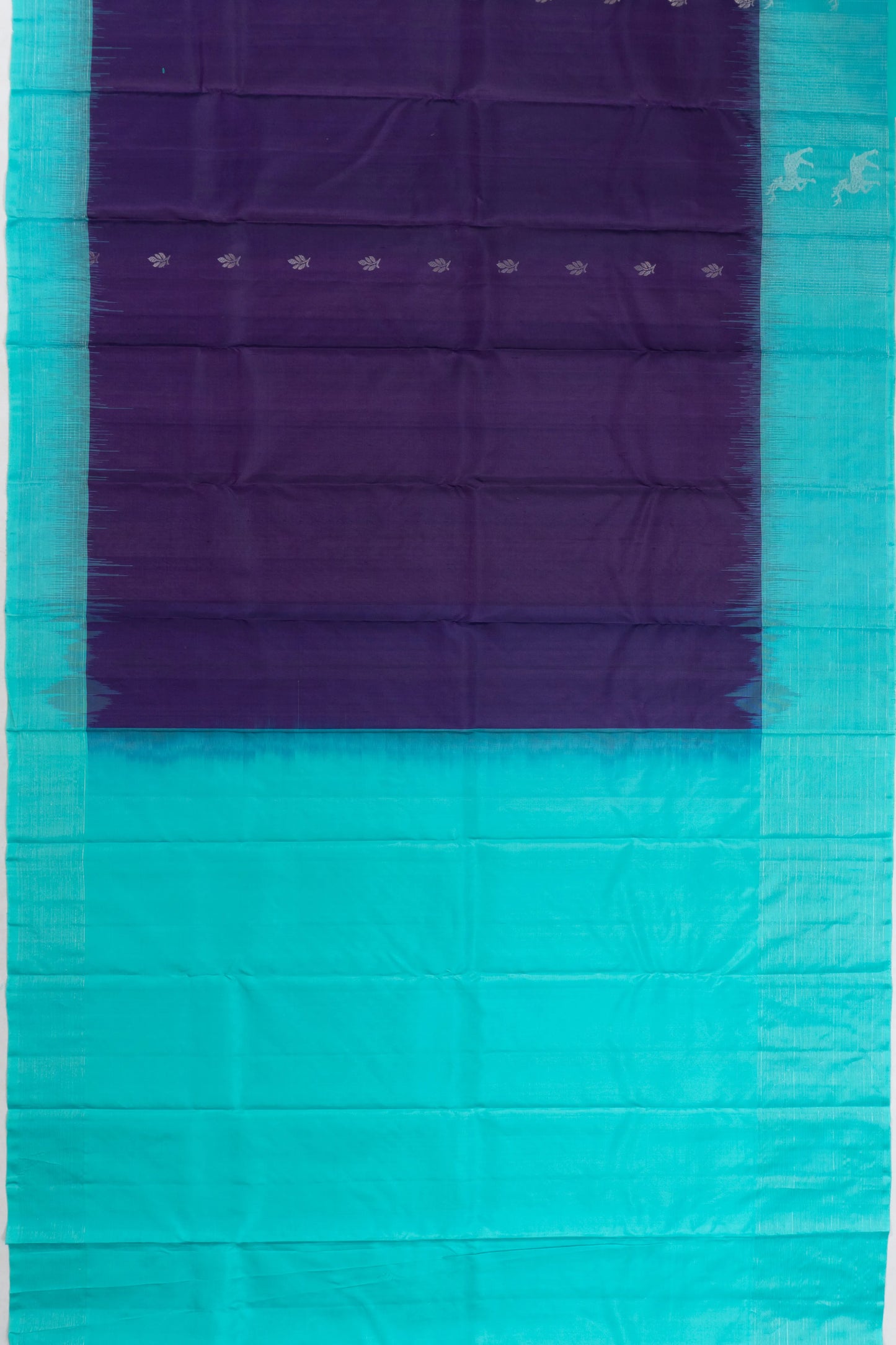 Taranga Kanchi Silk Butta Dark Blue saree