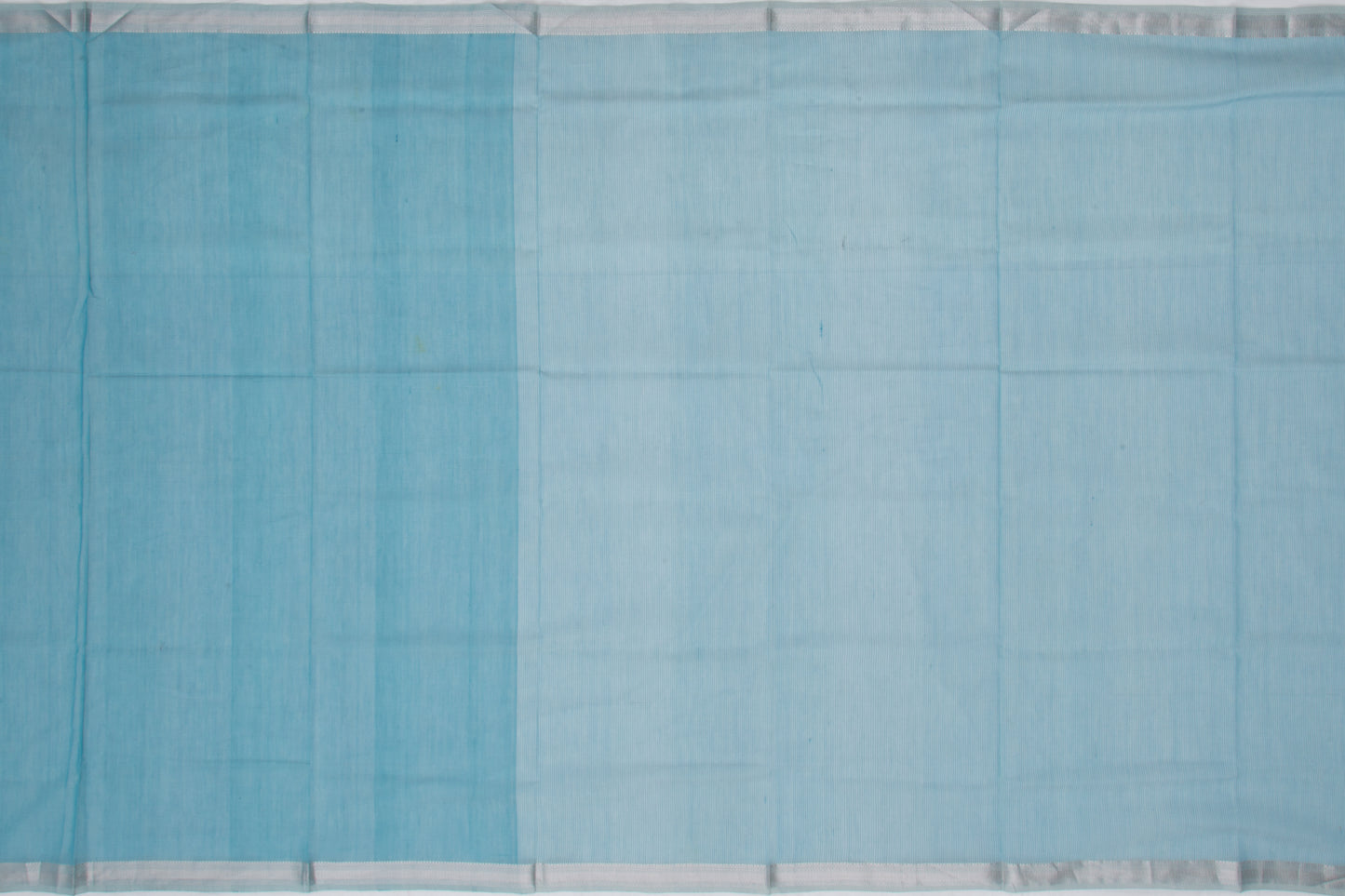 Maheshwari Cotton Checks Blue Saree