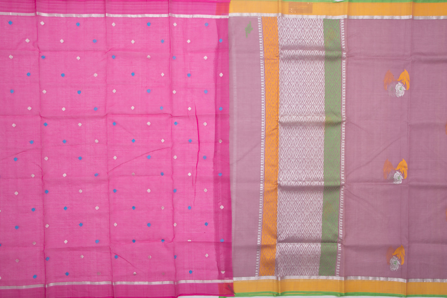 Kota Silk Butta Purple Saree