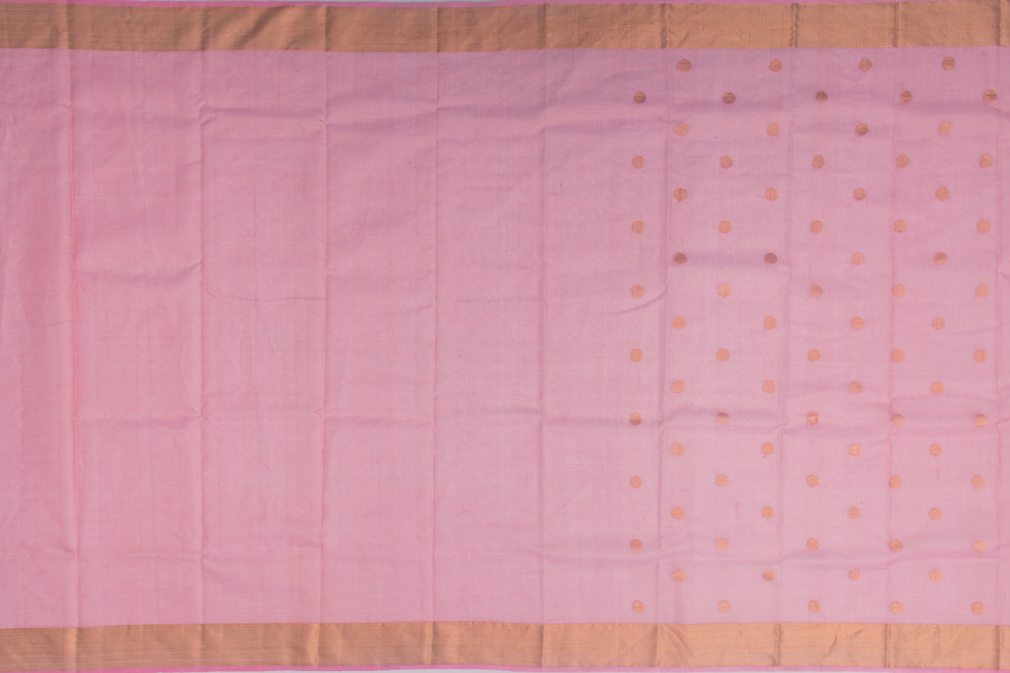 Kota Silk Tissue Butta Pink Saree