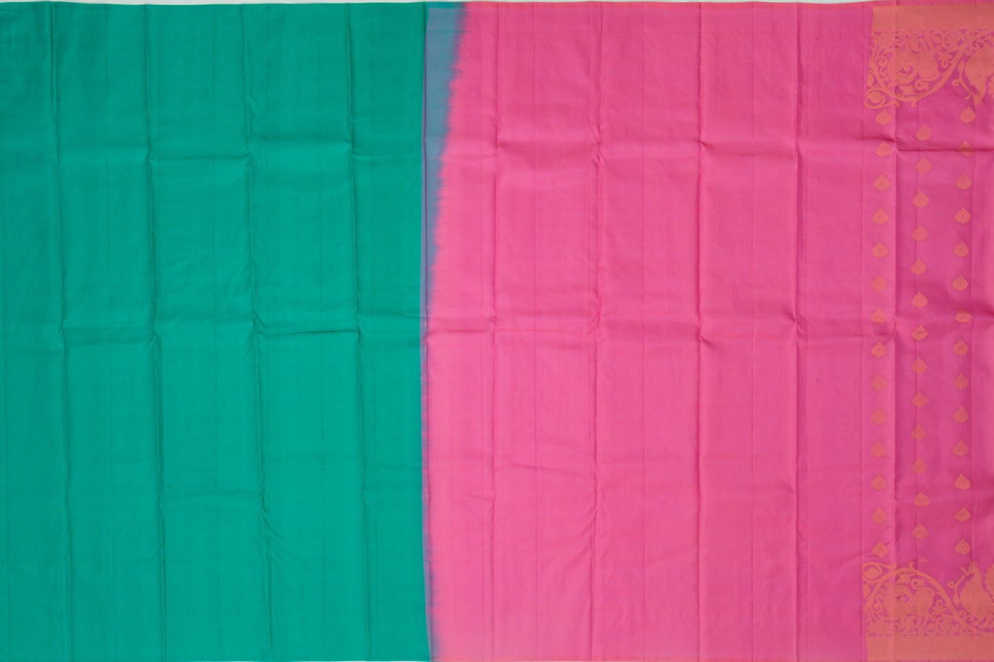Soft Silk Butta Pink Saree