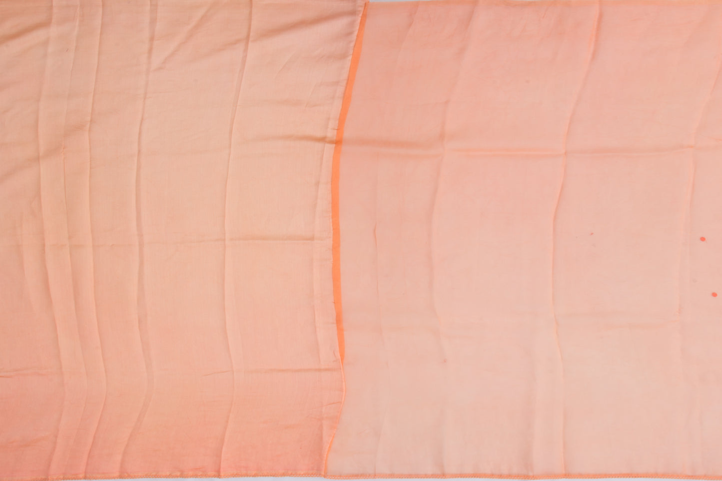 Organza Embroidery Butta Orange Saree