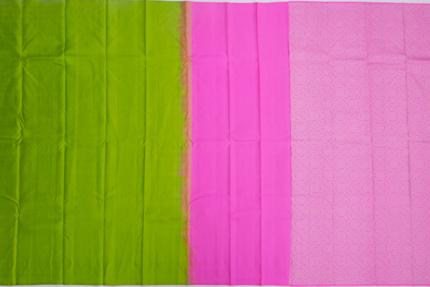 Soft Silk Brocade Pink Saree