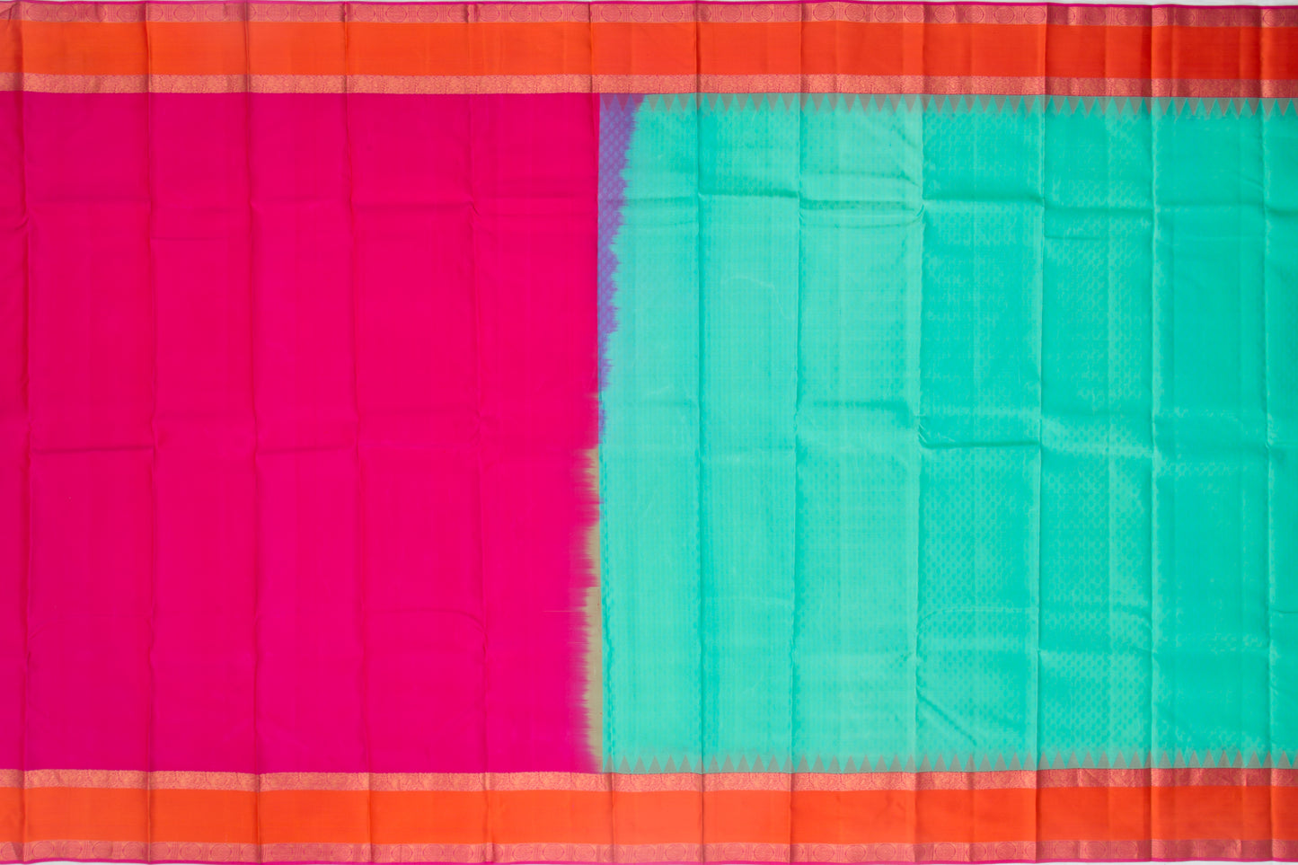 Soft Silk Jacquard Pastel Green Saree