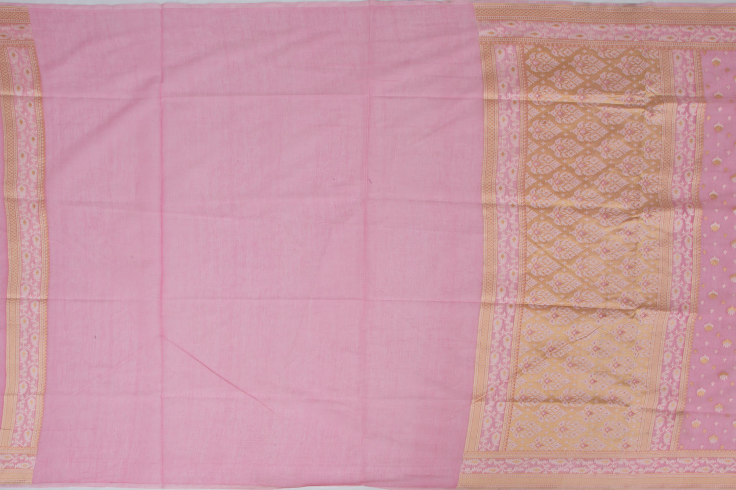 Organza Butta Pink Saree