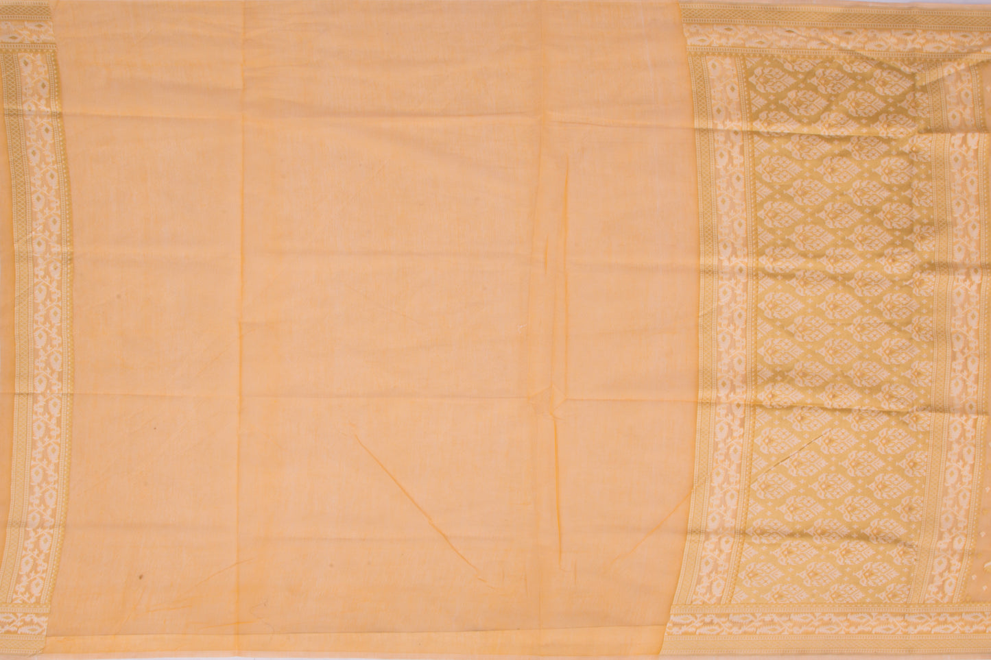 Organza Butta Yellow Saree