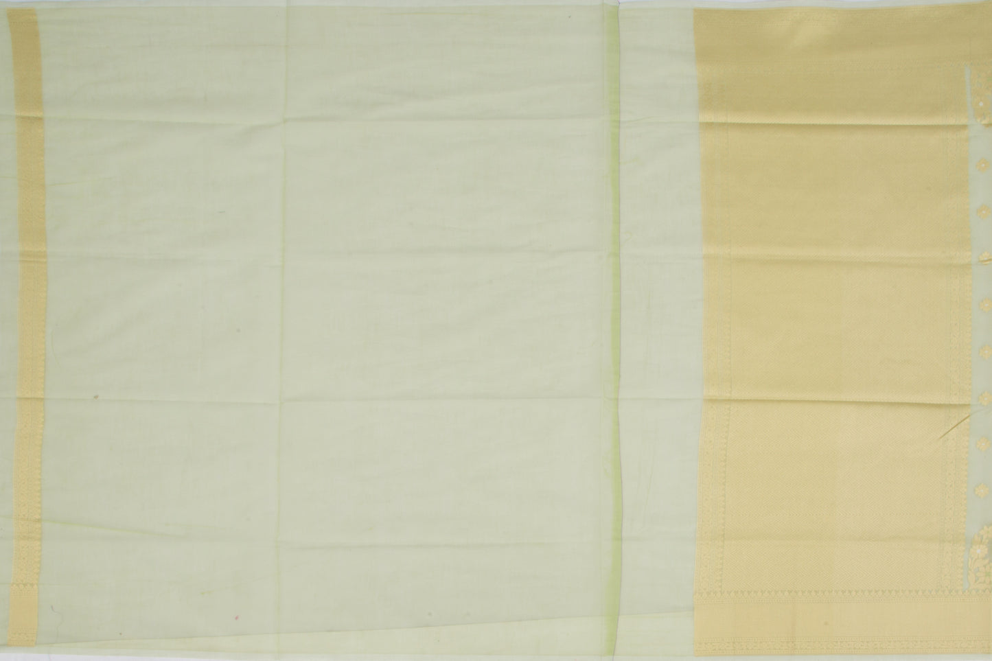 Organza Butta Pastel Green Saree