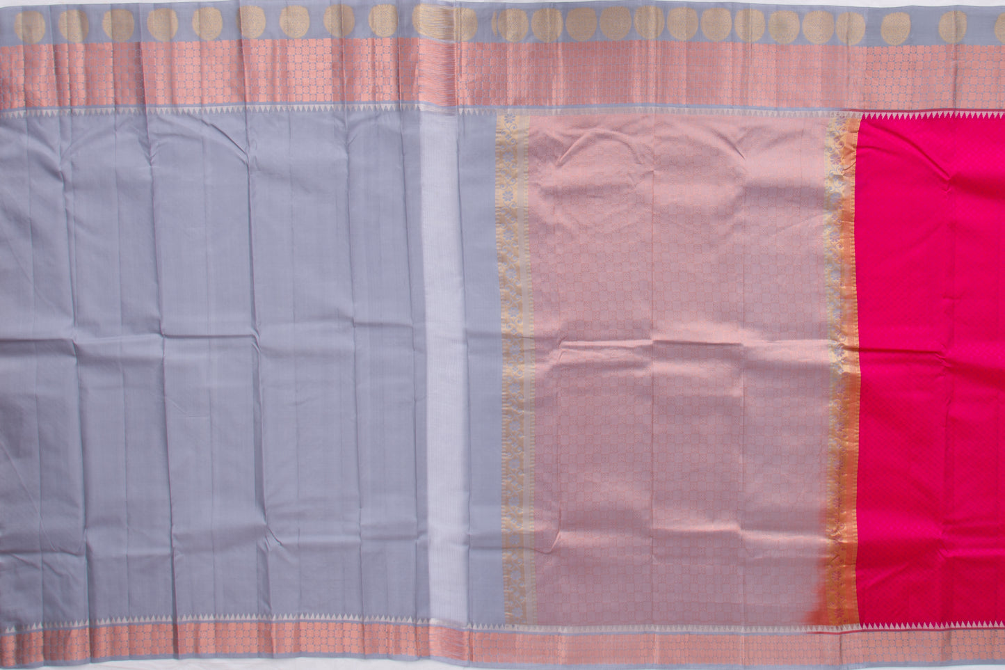 Soft Silk Jacquard Pink Saree