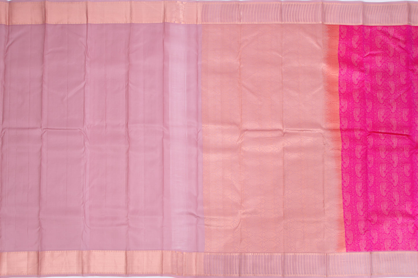 Soft Silk Jacquard Pink Saree