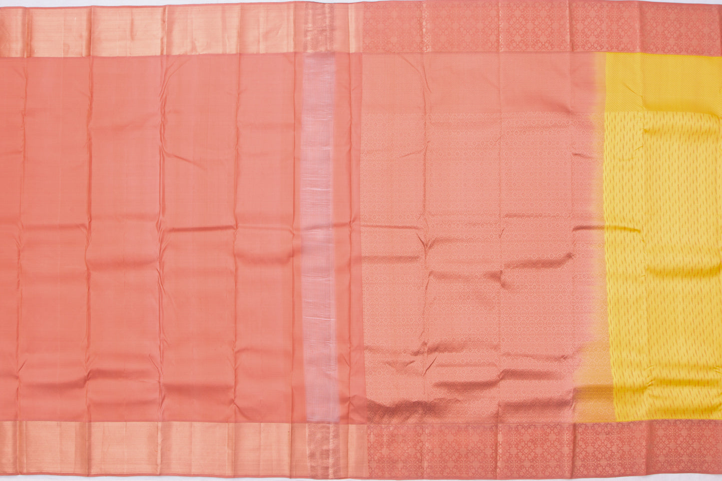 Soft Silk Jacquard Yellow Saree