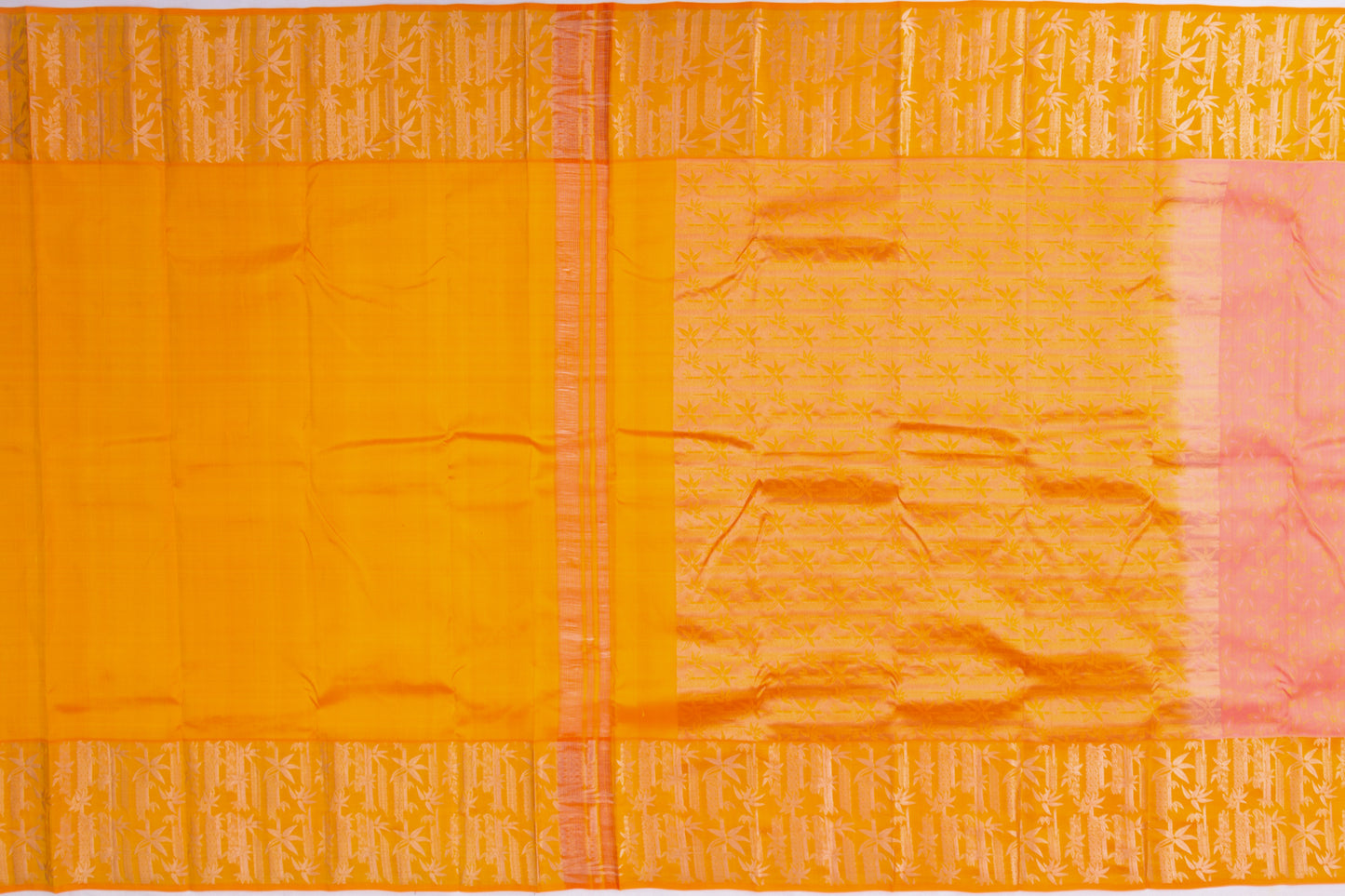 Soft Silk Jacquard Peach Saree