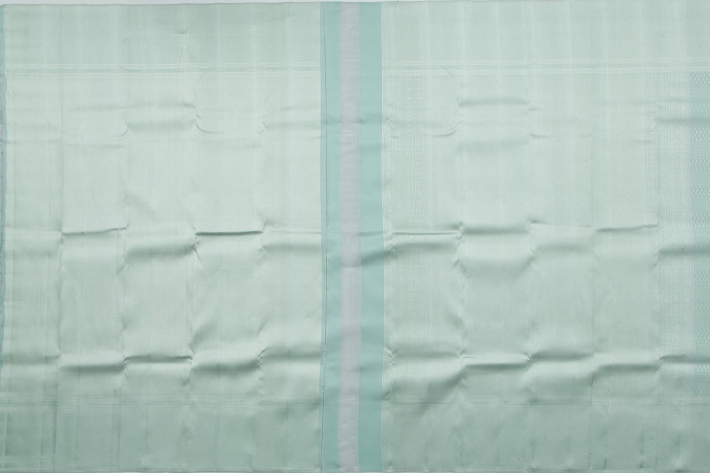 Kanchipuram Silk Brocade Pastel Green Saree