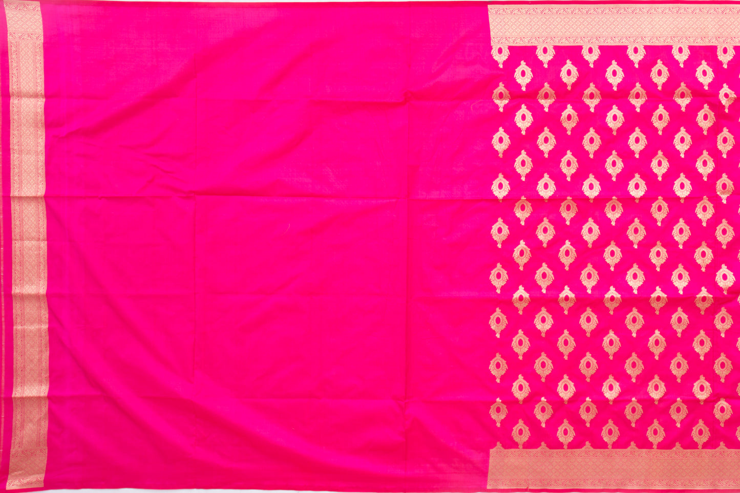 Banarasi Silk Butta Pink Saree