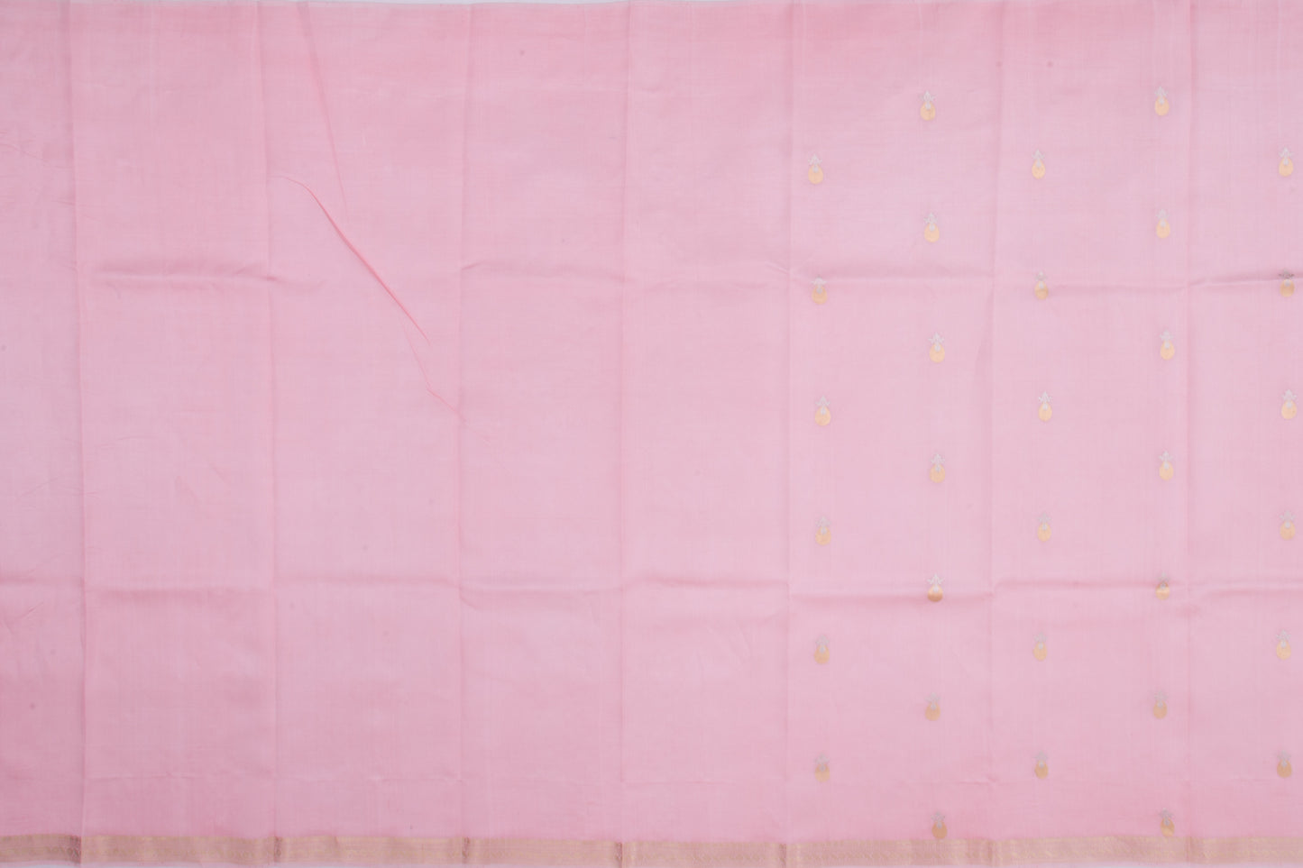 Banarasi Silk Butta Baby Pink Saree