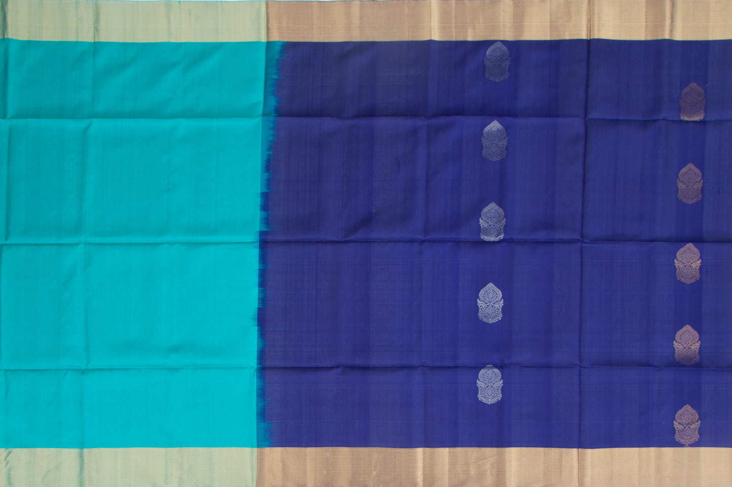 Coimbatore Silk Butta Royal Blue Saree