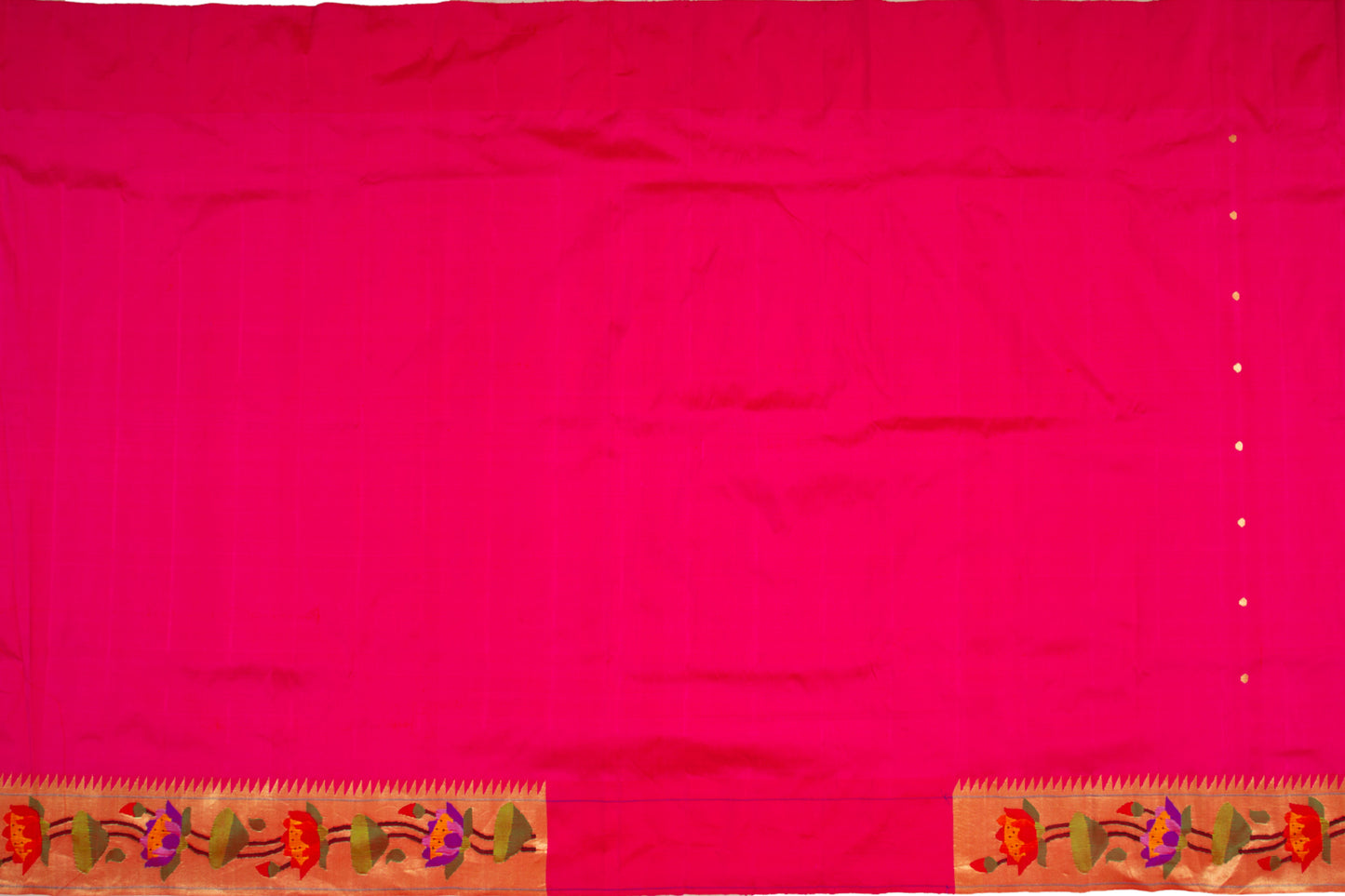 Paithani Silk Butta Pink Saree