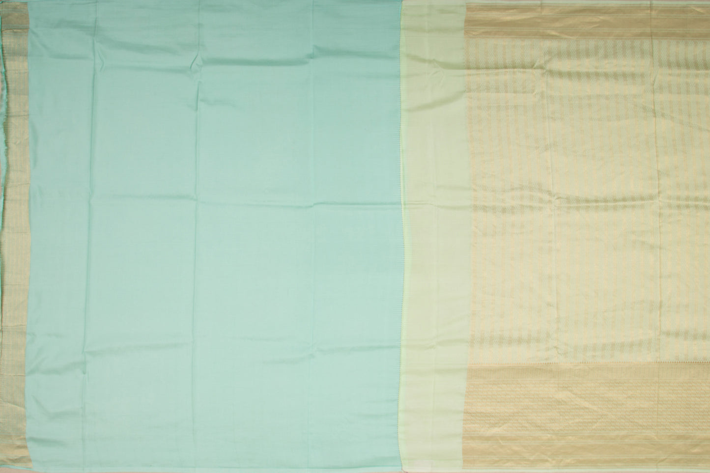 Banarasi Silk Brocade Pastel Green Saree