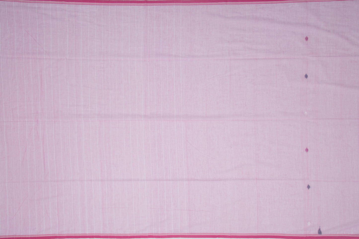 Phulia Cotton Butta Pink Saree