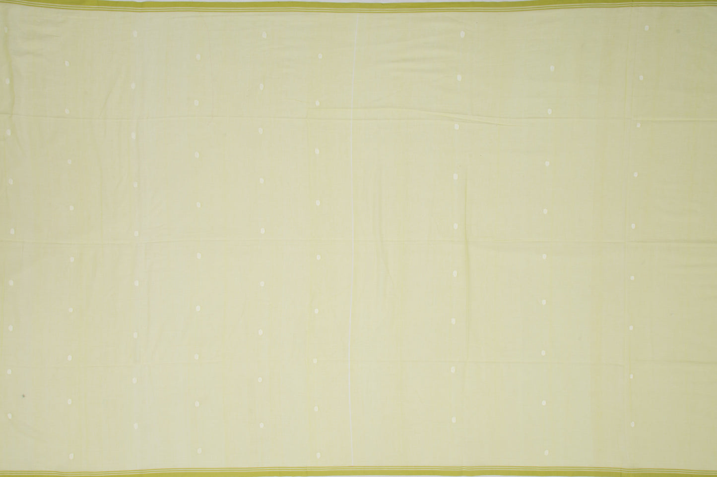 Phulia Cotton Butta Pastel Green Saree