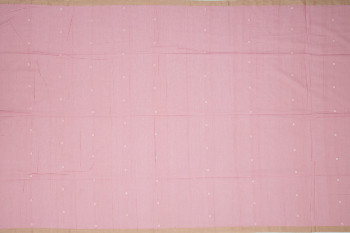 Phulia Cotton Butta Pink Saree