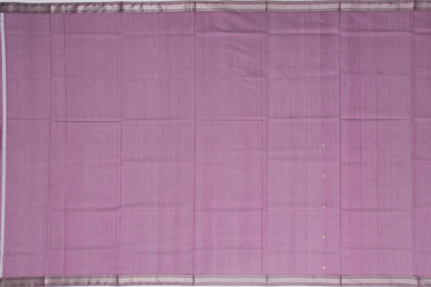 Maheshwari Cotton Butta Purple Saree