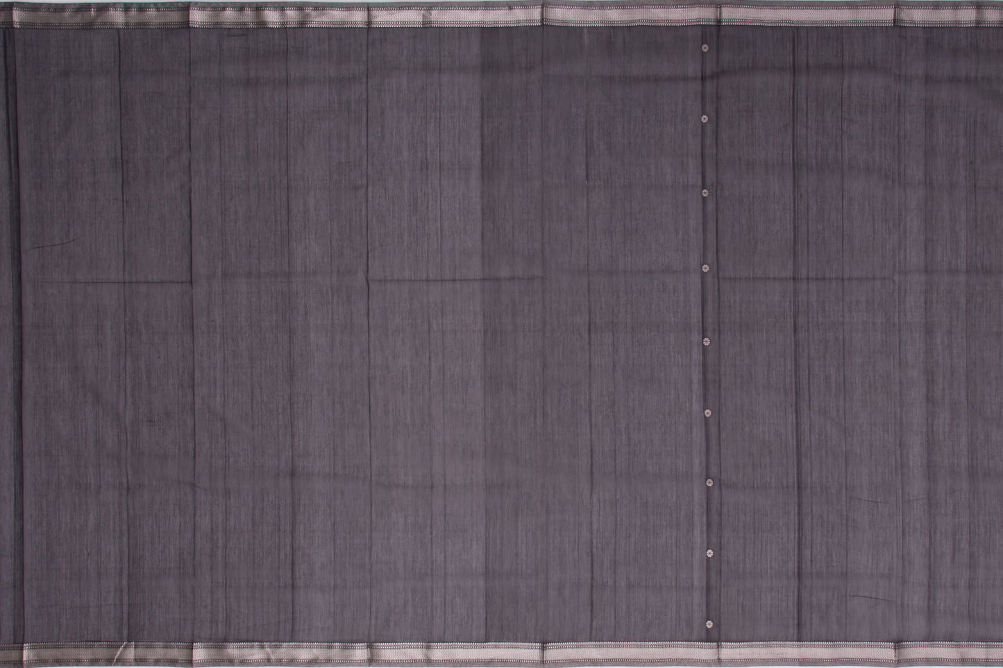 Maheshwari Cotton Butta Black Saree