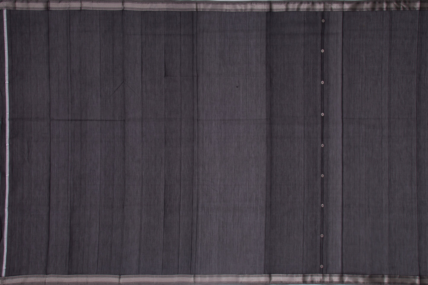 Maheshwari Cotton Butta Black Saree