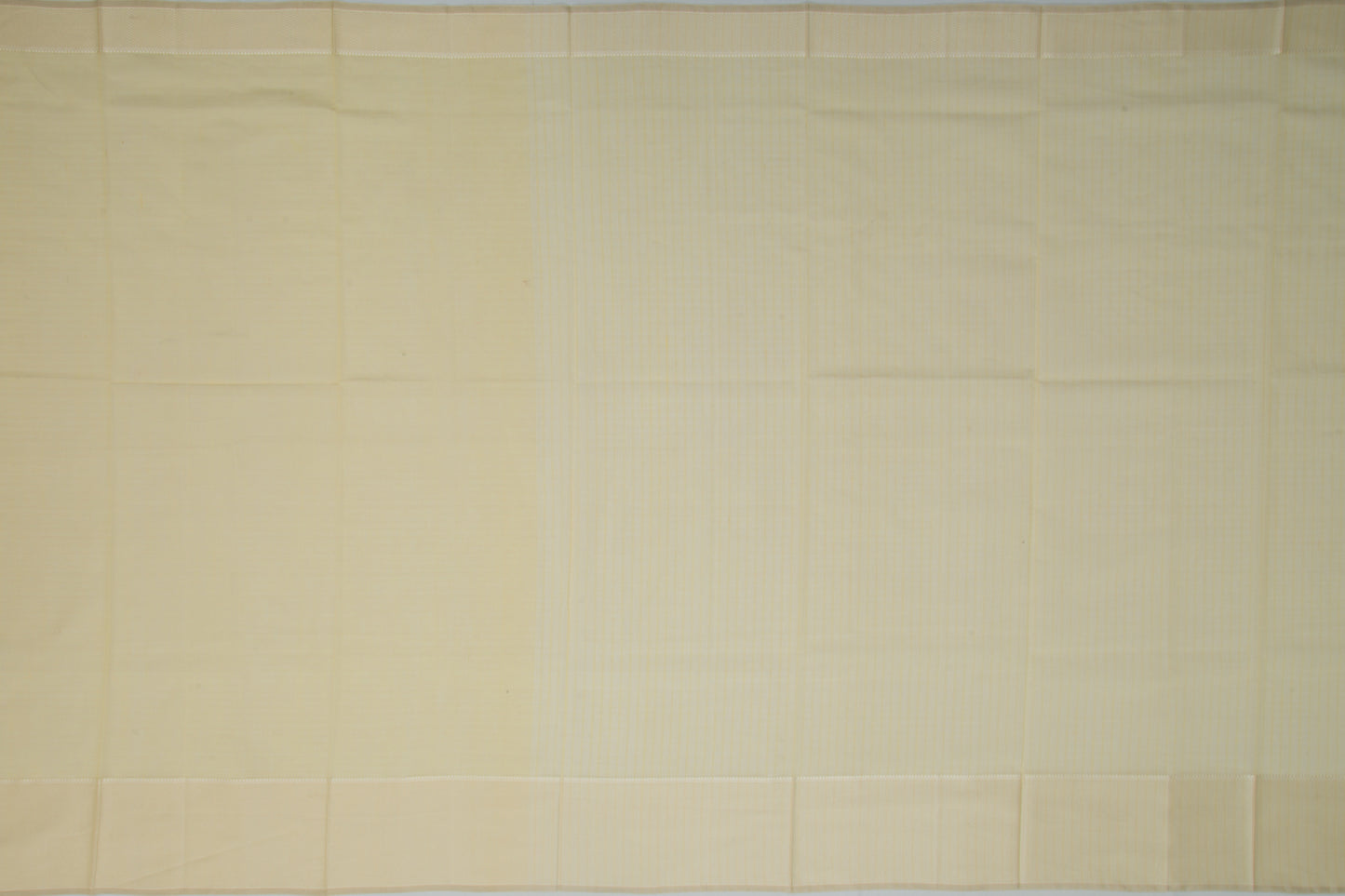 Maheshwari Cotton Checks Cream Saree