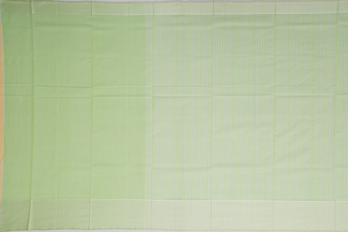 Maheshwari Cotton Checks Green Saree