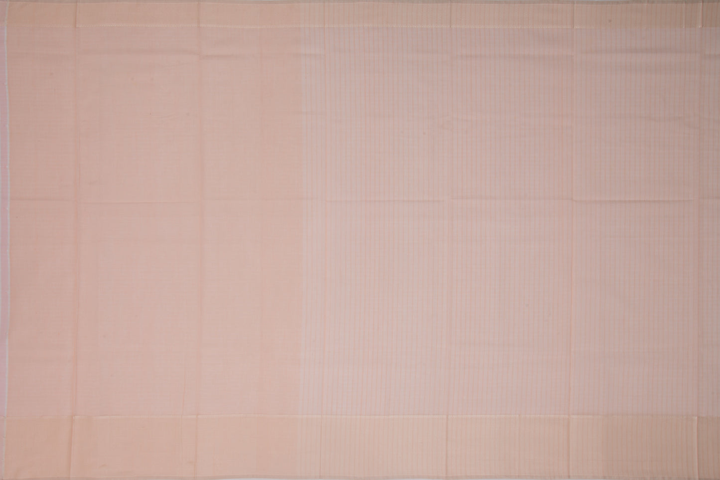 Maheshwari Cotton Checks Pastel Orange Saree