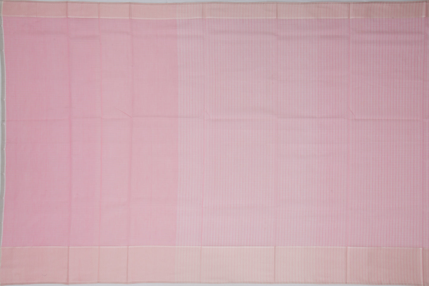 Maheshwari Cotton Checks Pink Saree