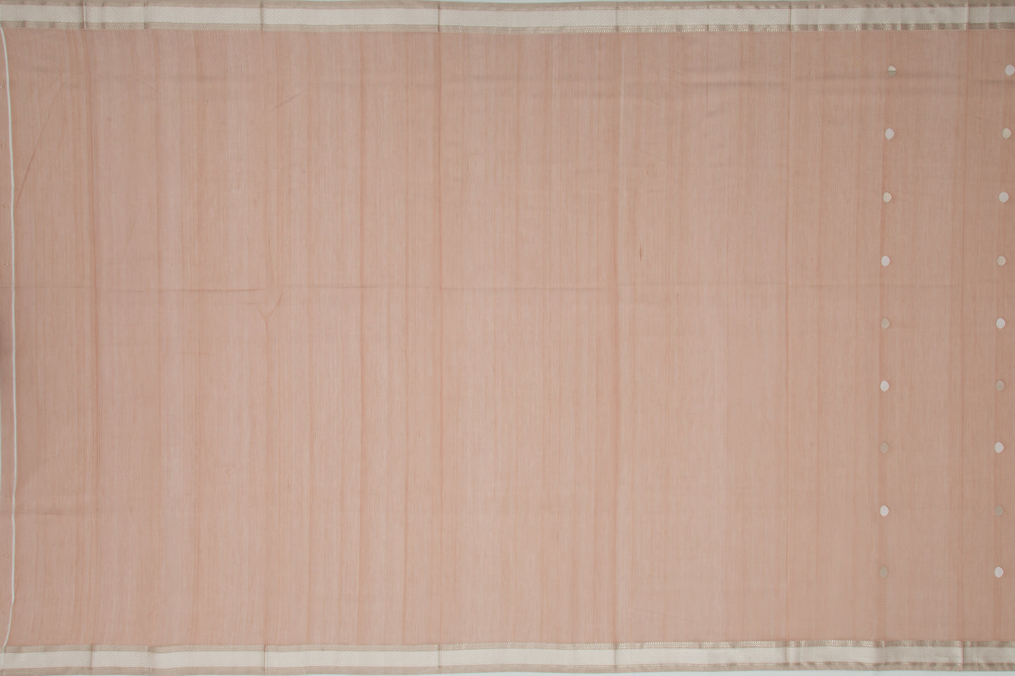 Maheshwari Cotton Butta Brown Saree