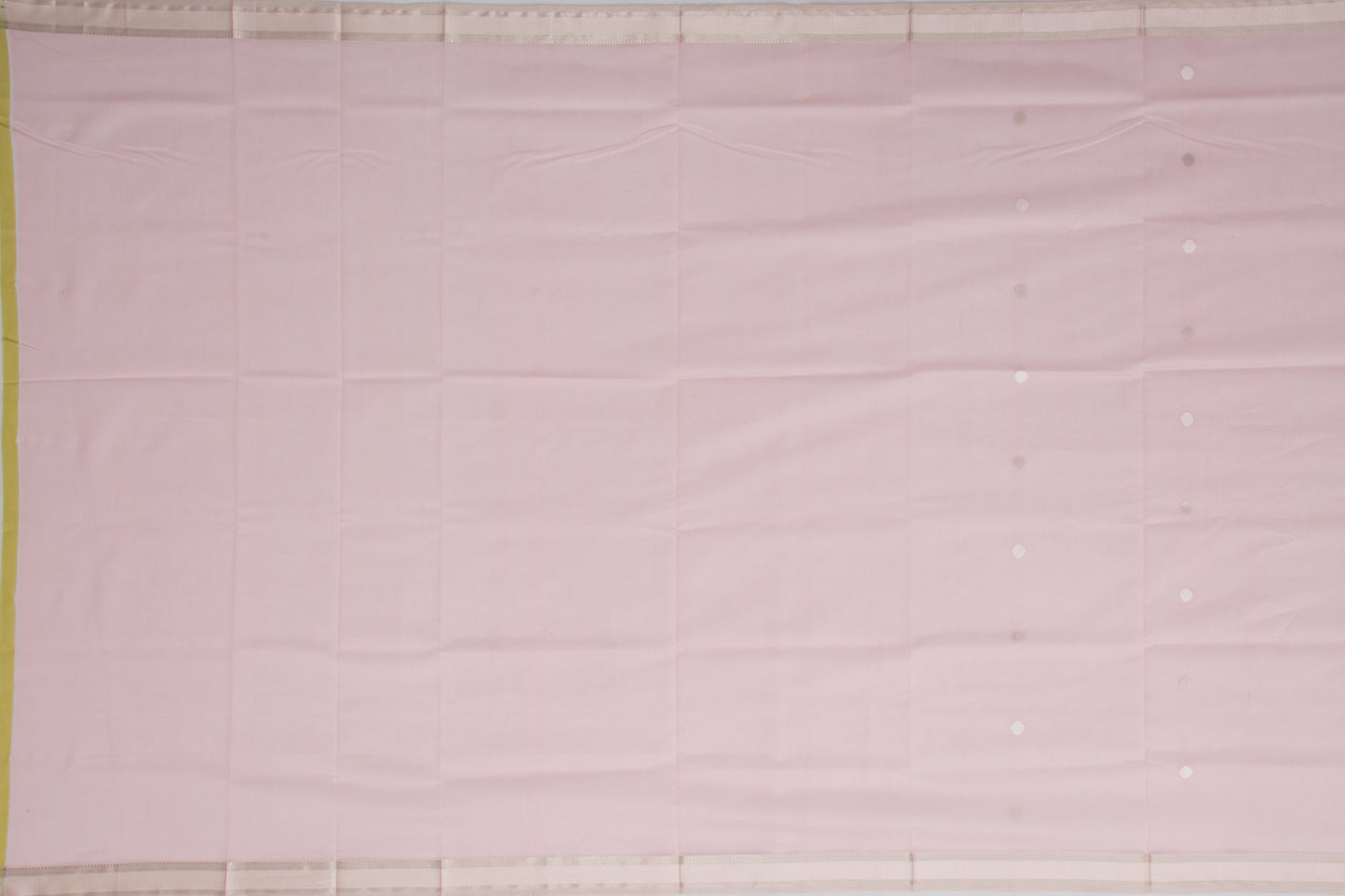 Maheshwari Cotton Butta Pastel Pink Saree