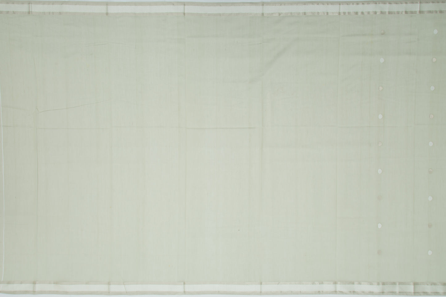 Maheshwari Cotton Butta Green Saree