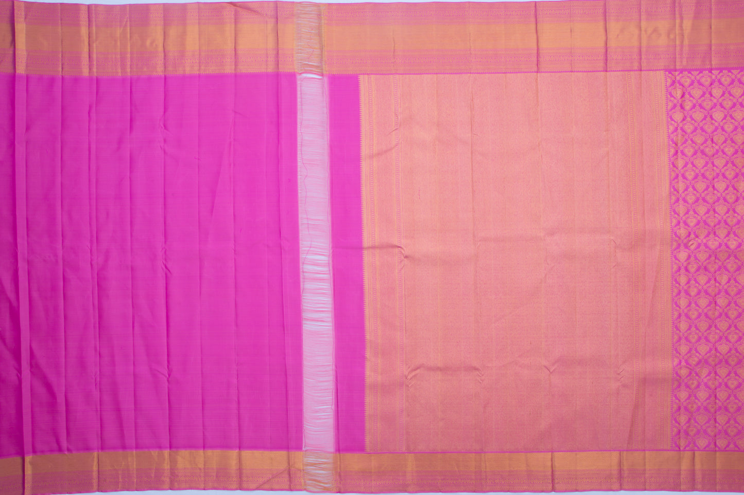 Taranga Kanchi Silk Brocade Pink Saree