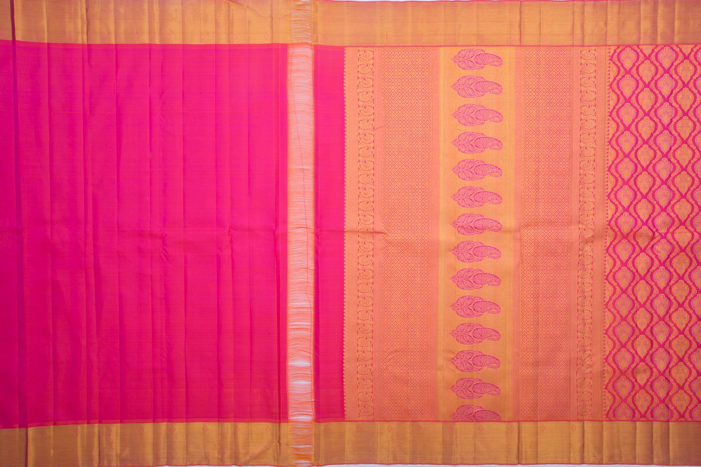 Taranga Kanchi Silk Brocade Pink Saree