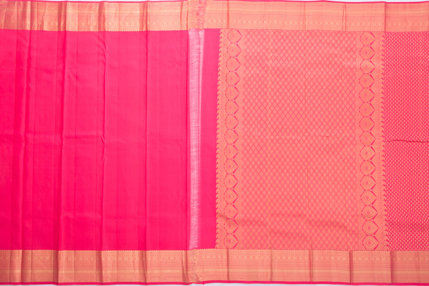 Taranga Kanchi Silk Brocade Pink Saree