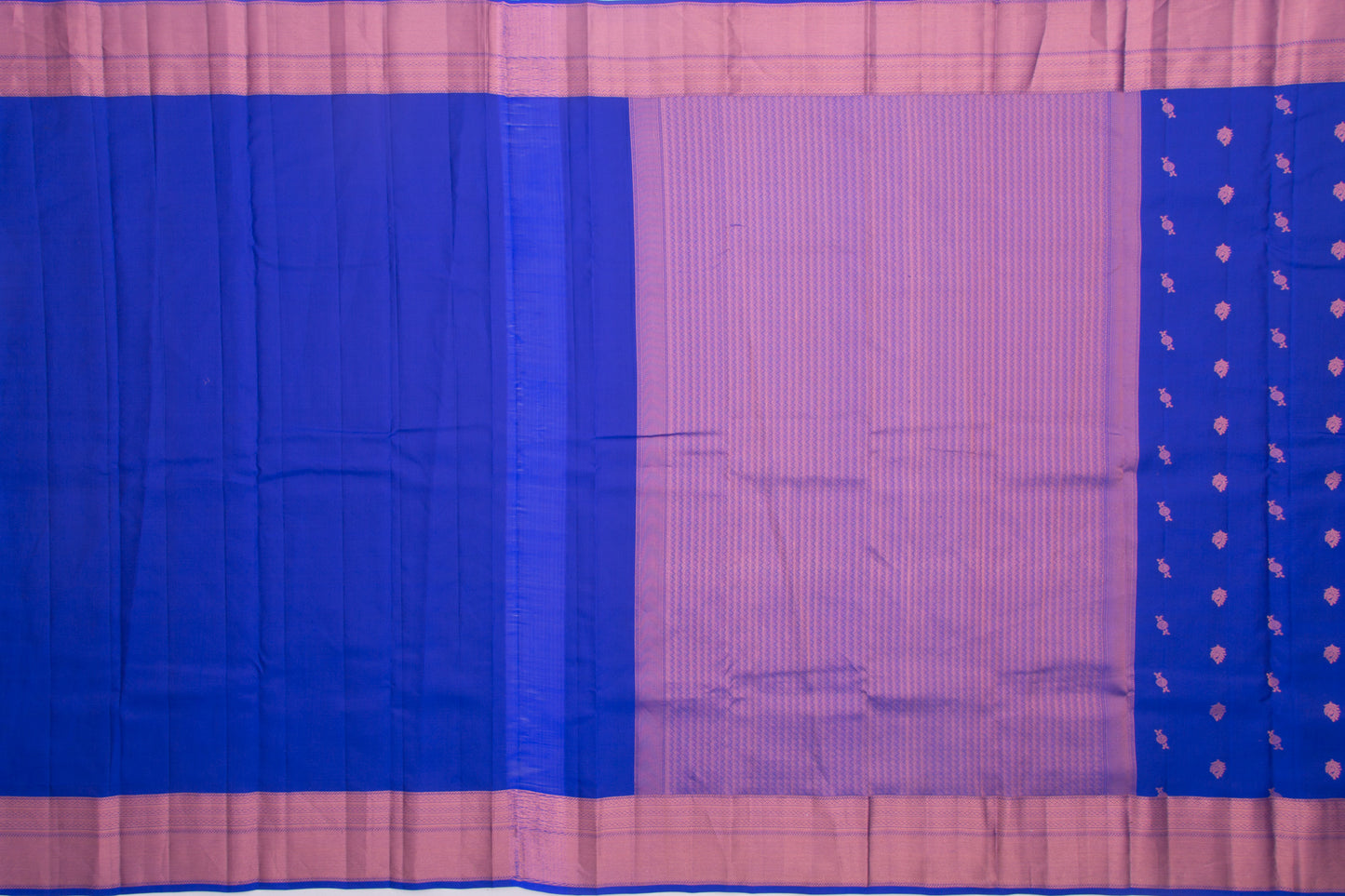 Taranga Kanchi Silk Butta Dark Blue Saree