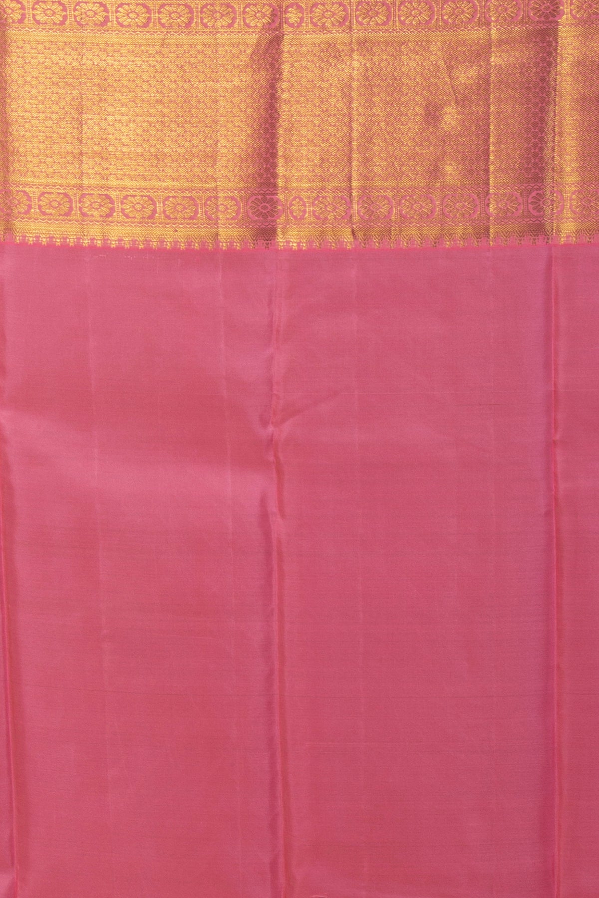 Kanchipuram Silk Brocade Dark Blue Saree
