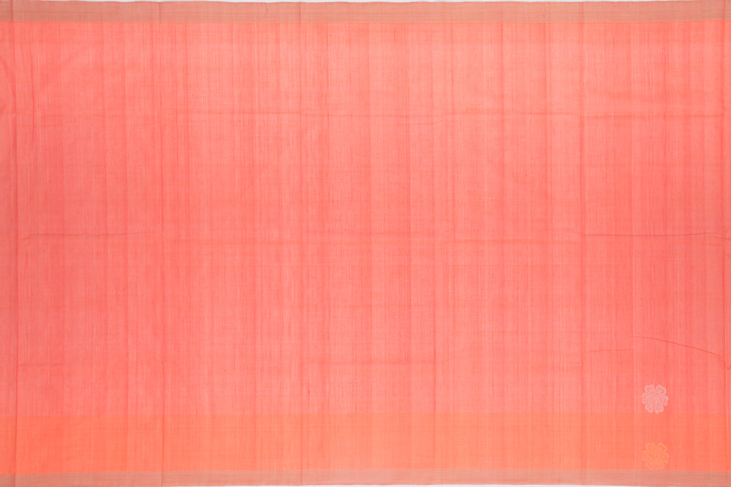 Kanchi Cotton Butta Orange Saree