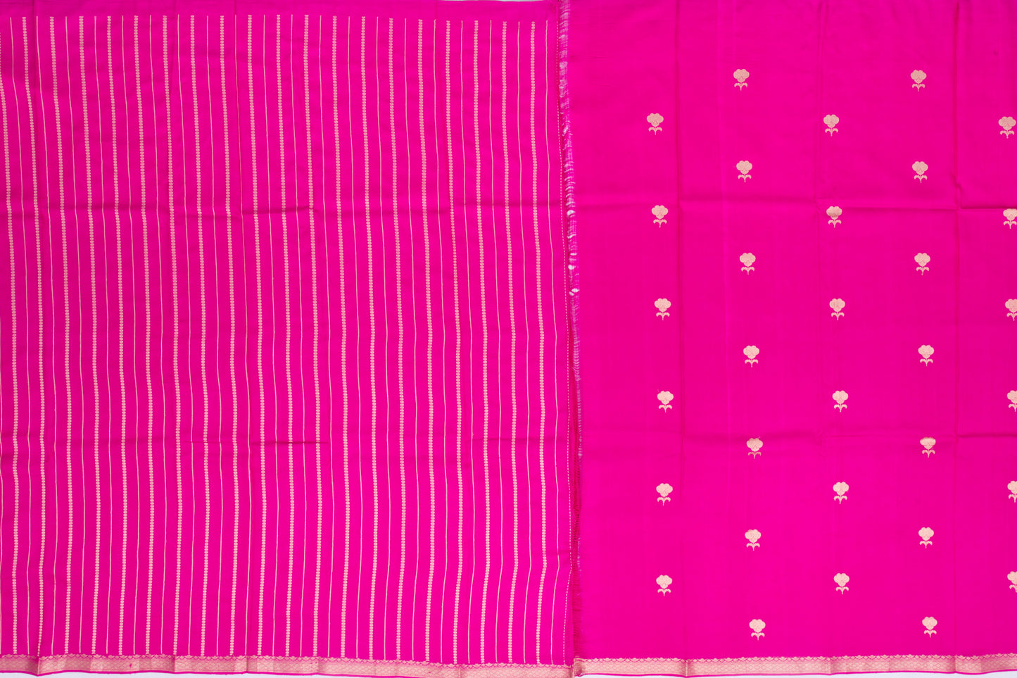 Banarasi Katan Silk Butta Pink Saree