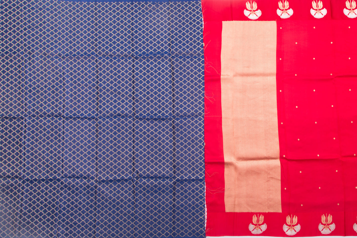 Banarasi Katan Silk Butta Red Saree