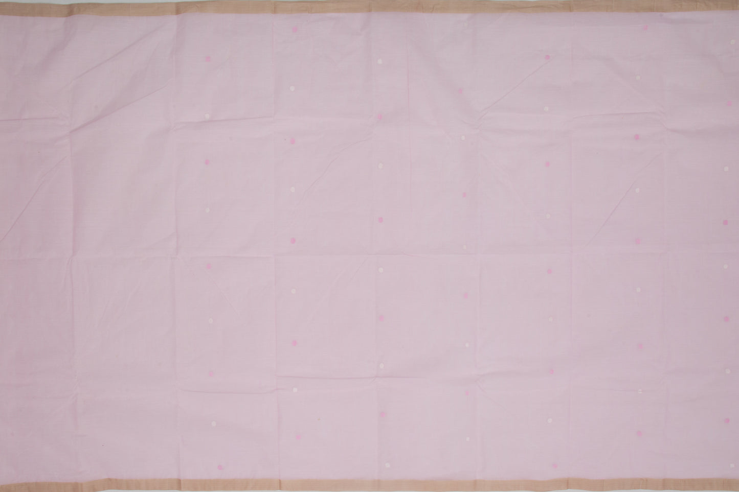 Phulia Cotton Butta Pink Saree