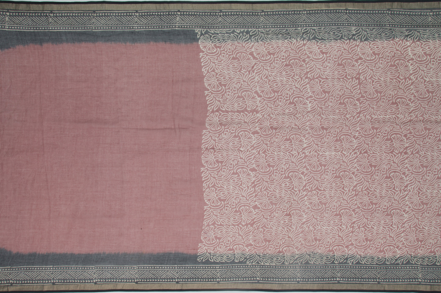 Kota Cotton Printed Snuff Saree