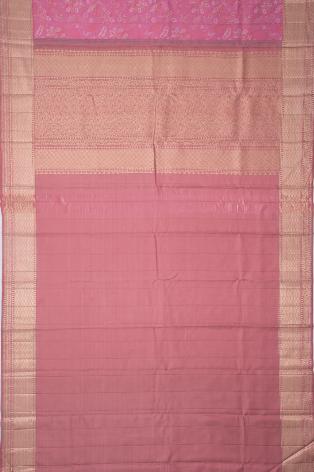 Taranga Kanchi Silk Jacquard Pink Saree