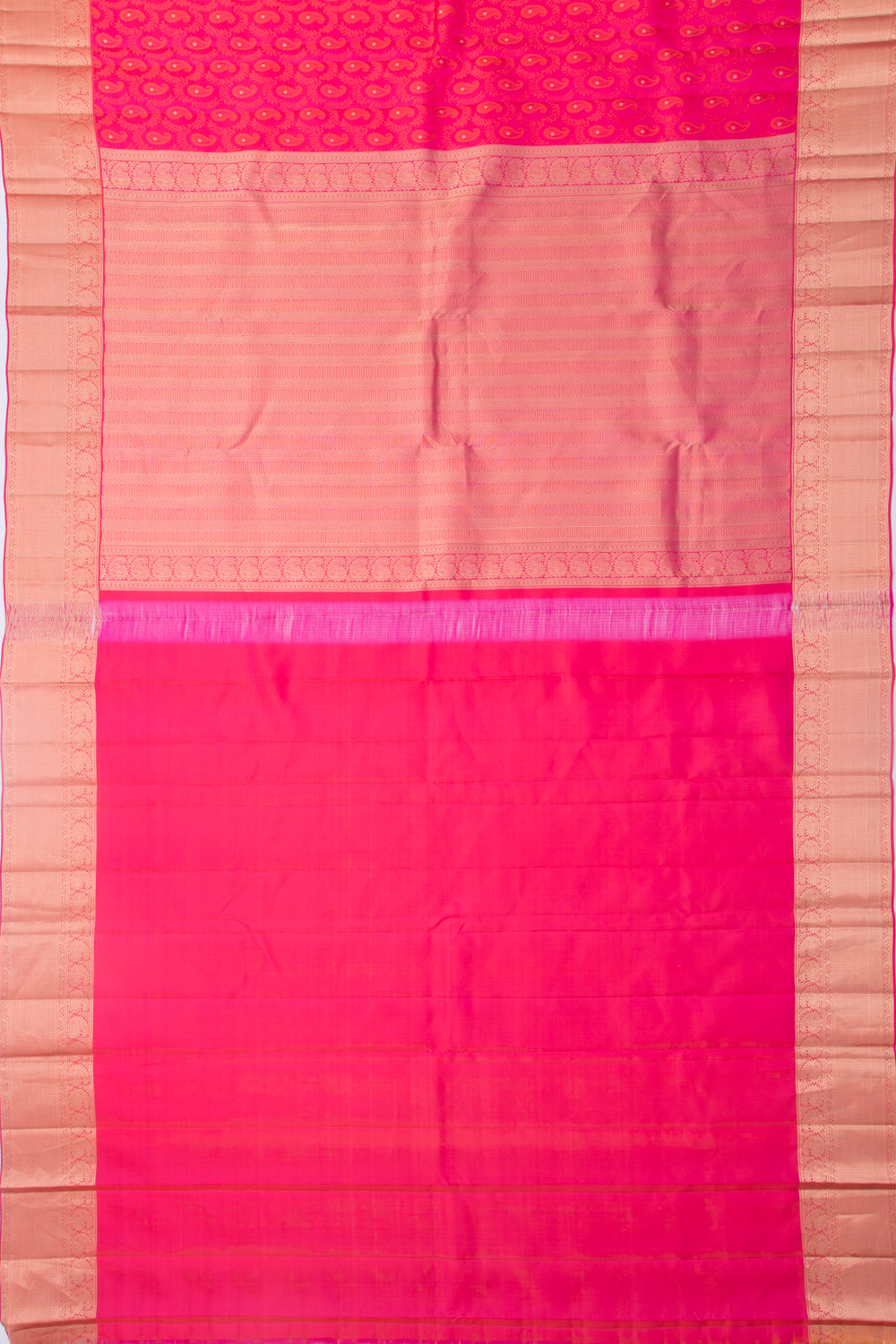 Taranga Kanchi Silk Jacquard Pink Saree